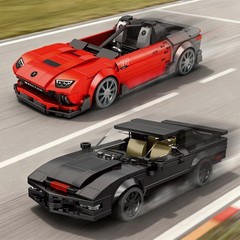 Vintage Racing Car Model Kit – 332 Piece Sports Car Building Set for Adults & Te