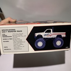 AMT ERTL Snap Fast Beginner Model Monster Truck Partially Assembled Complete Kit