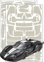 Scale Motorsport 1/24 FXX Full Carbon Jacket for Tamiya kit