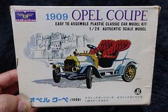 1909 OPEL COUPE 1/28 MIDORI MODEL KIT