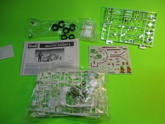 BEATNIK BANDIT 2 SHOW ROD WITH RF FIGURE AND ED ROTH FIGURE REVELL 1996