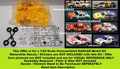 DONOR 1983-1986 NASCAR FORD THUNDERBIRD STOCK CAR KIT – YELLOW- MONOGRAM 1/24