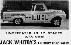 DECALS- Ford – F100 FX, 1/25 scale. Nice!