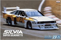 AOSHIMA 1/24 THE MODEL CAR SERIES No.23 NISSAN KS110 SILVIA SUPER SILHOUETTE ’82