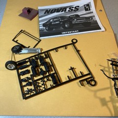 AMT 72 Chevy Nova SS 1:25 Scale Plastic Model Kit