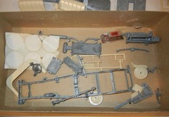 Vtg Hubley Metal Car Kit Lot 2 Model A Station Wagon 1930 Packard Phaeton 1:22