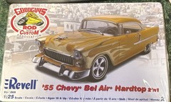 Revell Goodguys ’55 Chevy Bel Air Hardtop 1:25 Unassembled Kit Skill 2 85-2069