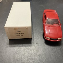 Ertl/AMT 1988 Chevy Beretta GT Promo Car with Original Box, Bright Red