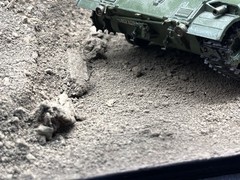 1/35 Scale Military Diorama Base Terrain Display Model Soldiers Figures Diecast