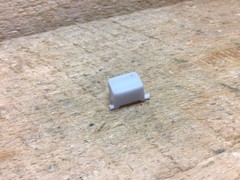 1955 Chevy Convertible Battery, 1/25 Revell (Free USA Only Shipping)