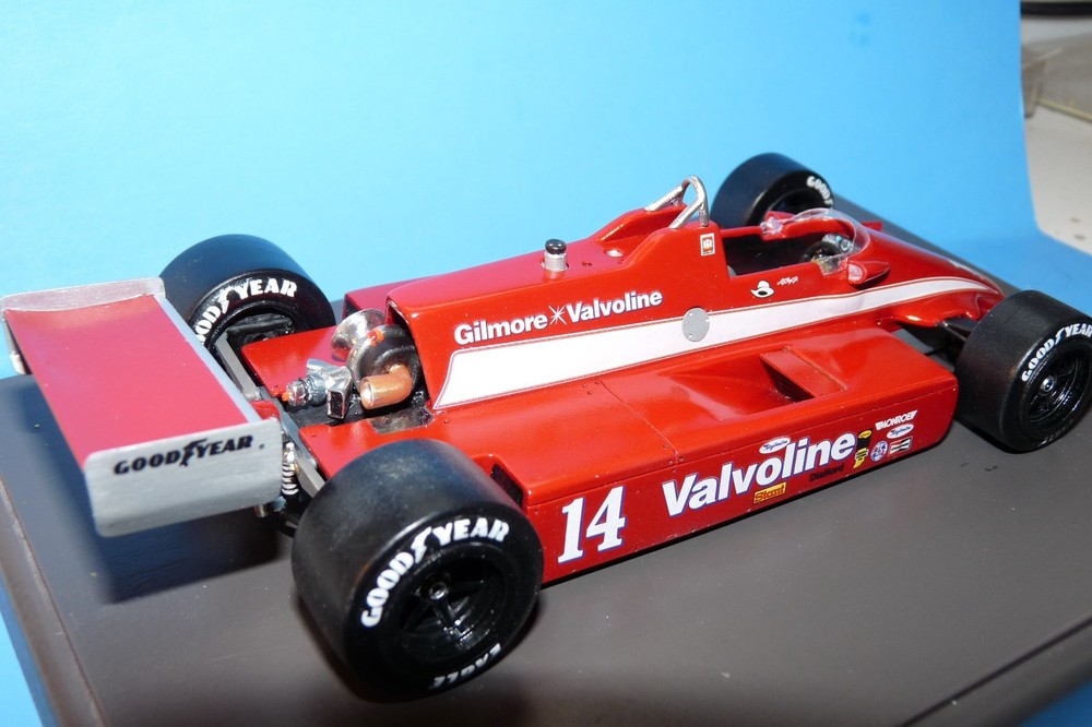 1/25 1981 MARCH 81C AJ FOYT RESIN/WHITE METAL MODEL KIT, INDY RESIN, USAC, CART