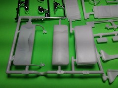 55 1955 Chevy Cameo Pickup Truck 1/25 AMT Cab Hood Grill Bumper Interior Tub