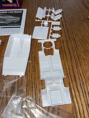 AMT 1/25 1969 Ford Torino Cobra Fastback Plastic Model Kit #1217 NOB !