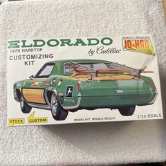 Vintage Jo-Han 1/25 El Dorado by Cadillac 1970 hardtop customizing kit ( Read )