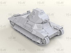 FCM 36 with French Tank Crew (Plastic model kit) 1/35 ICM 35338