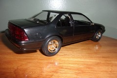 Ertl/AMT 1989 Chevy Beretta GT Promo Car with Original Box, Black metallic, NIB