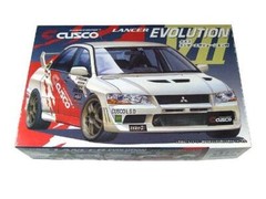Rare kit Fujimi 1/24 Cusco Lancer Evolution VII Auto Gallery No.13 from JP 10445