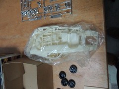 AMT Ford Mustang Shelby Cobra Model Kit Sealed Contents Unbuilt Open Box T397