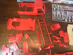 Original IMC Little Red Wagon Dodge Pickup 1/25
