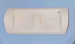 1/8th pontiac stock valley cover pan big deuce Revell monogram 1/8