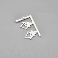 AMT 1/25 1968 Plymouth Road Runner Parts Kitbash Hood Hinges