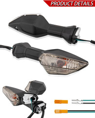 LED Turn Signal Indicator Lights Compatible with Kawasaki NINJA 300 400 650 H2 Z