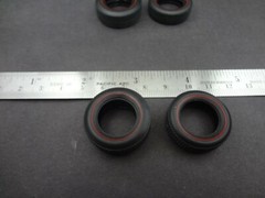1:25 scale pad printed vinyl MUSCLE CAR RED LINE TIRES (2+2) Read for size