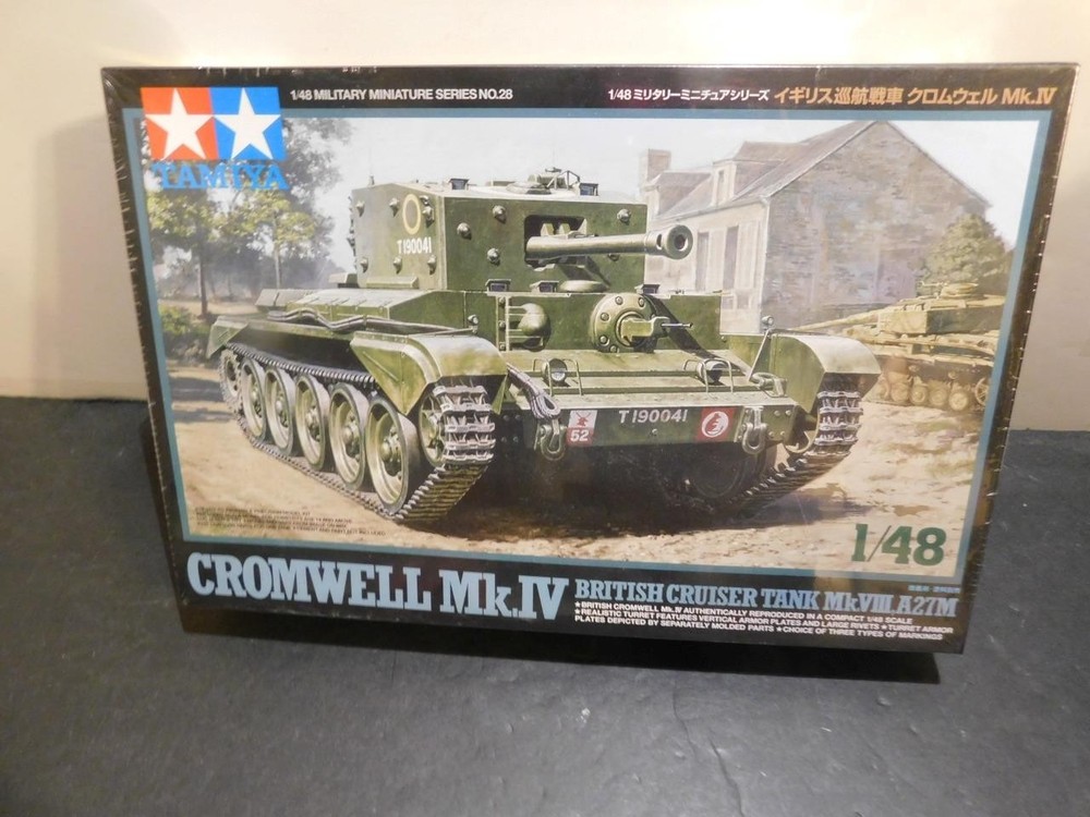 Tamiya 1:48 #32528 Cromwell Mk.IV A27M British Cruiser Tank NIB