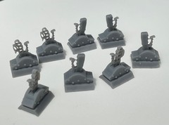 1/24 1/25 Gated Shifters No Prep Pro Mod Drag Racing 8 Pack Scale Diorama Parts