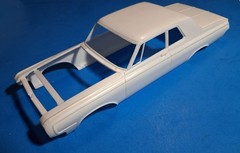 64 DODGE 330 COLOR ME GONE BODY – LINDBERG 72156 – MODEL CAR KIT PARTS LOT