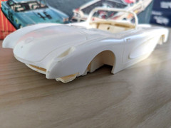 SUPER RARE! *ORIGINAL VINTAGE SMP AMT 1960 CHEVY CORVETTE HARDTOP KIT *COMPLETE!
