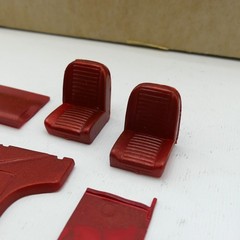 Vintage IMC Dodge Little Red Wagon 1/25 Dragn Truck Customizing Model kit
