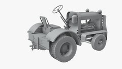 THUNDER 1/32 US Tug Clarktor 6 Mill44 Heavy Duty Airfield Model Kit TDM32004