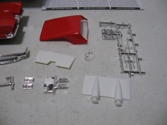 Monogram 1958 Ford Thunderbird Conv 1/24 Scale Partial Built Model Kit #85-4280