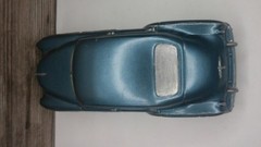vintage dealer promo car 1949/50 Chevrolet 4 dr sedan metal car & bank Z124