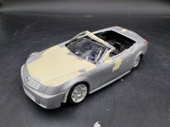 Built JIMMY Flintsone resin CADILLAC coupe 1:24 or 1/25 MODEL KIT Diorama 🔥🚦