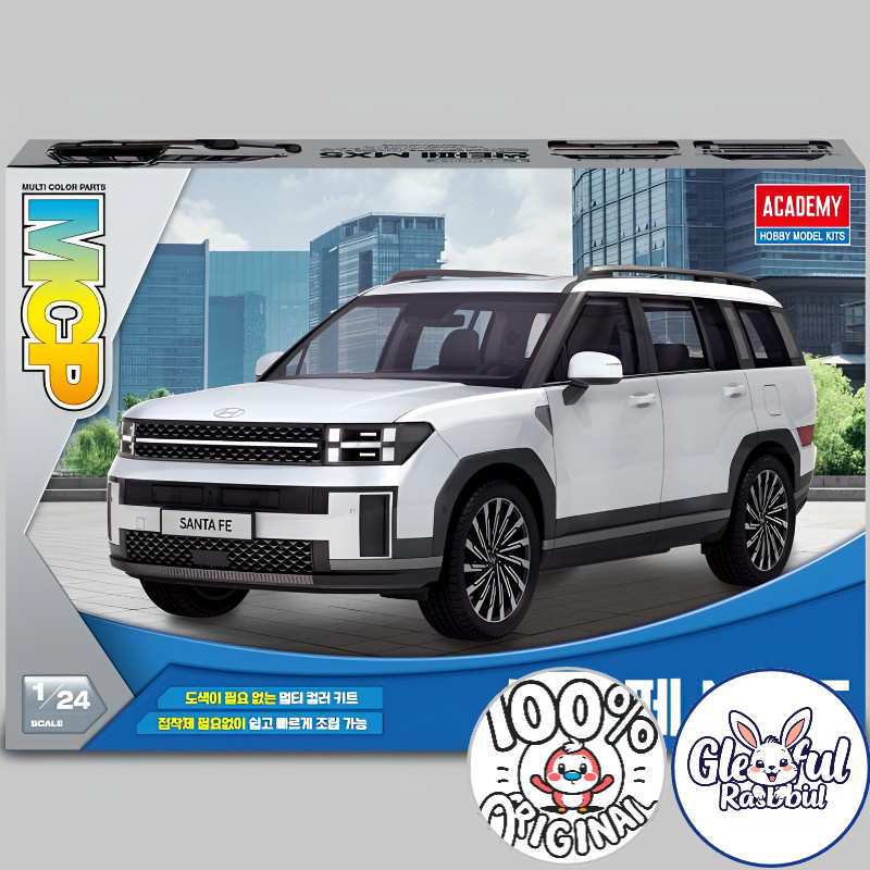 ACADEMY 1/24 SANTA FE MX5 Hobby Model Kit Car Hyundai
