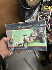 1986 Monogram “Show Rod” Bad Medicine #2746 In Box With Manual Ships Fast!!