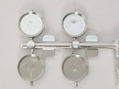 1960 Chevrolet Nomad Station Wagon SMALL HUBCAPS from AMT 1:25 Model Kit 60