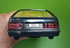 DEALER PROMO 1982 CHEVY CAVALIER BLACK WITH BOX Silver Interior