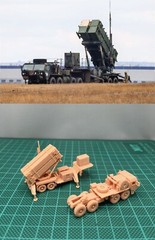 1/144 USA MIM-104F Patriot Air Defense Missile Launcher (PAC-3) Resin Kit