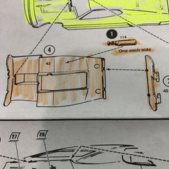 71 Mustang Funny Car Chassis W Halibrand Quick Change 1:25 MPC LBR Model Parts