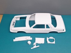 Revell AMT Ertl Monogram MPC 1/25 Model Part 1990 Mustang Coupe Body Firewall