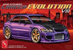 AMT 1552 2005 MItsubishi Lancer Evolution VIII 1/25 model kit