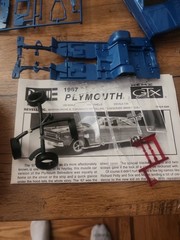 Lot Of 2 Revell 1:25 scale 1967 Plymouth GTX Hemi model kit Sox & Martin