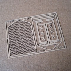 Front Mesh transkit for Alfa Romeo 8 C Monza – Muletto by Pocher 1/8