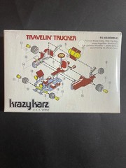 KrazyKarz #10 TRAVELIN’ TRUCKER Snap-together Model Kit