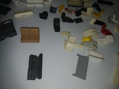 AMT Revell monogram 1/24 1/25 Assortment Seats Junkyard Plastic Model Parts