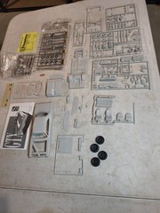 A3A AMT ERTL 1969 PLYMOUTH GTX HARDTOP 1:25 Scale Model Kit #6111 Open, Complete