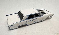 Vintage AMT 1/25 1964 Lincoln Continental Sedan for Rebuild